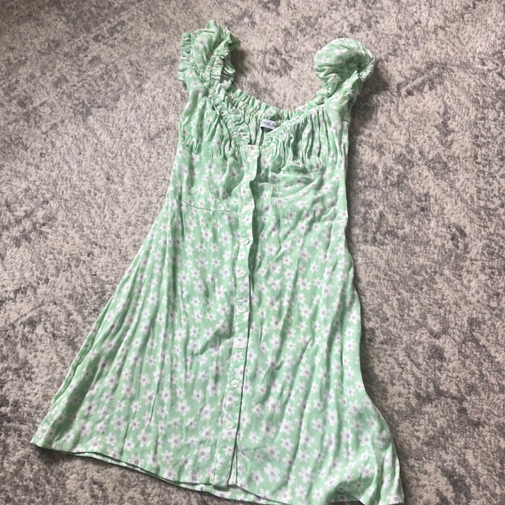 With Jean Isabelle mini dress NWOT